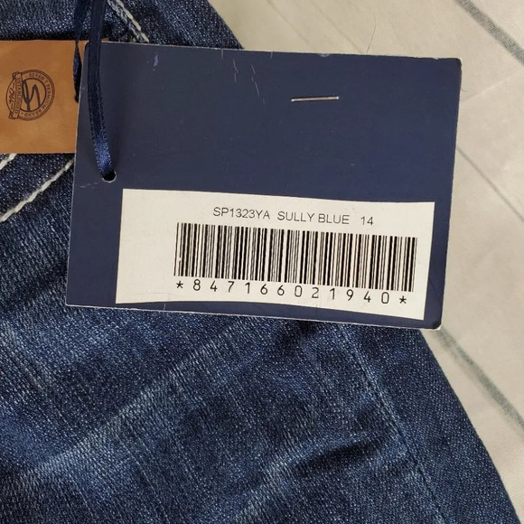 Seven7 Luxe Jeans Sully  Blue 14 Stretch Bootcut NWT - Picture 12 of 15